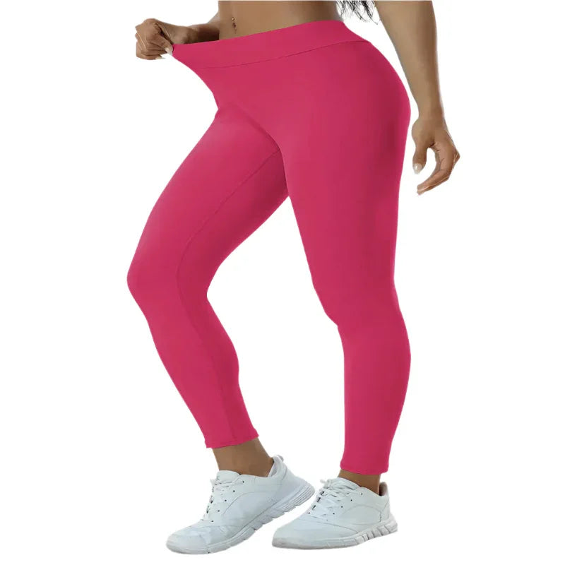 Women's Yoga Pants High Waist Lift High Elastic Tight Fitness Trousers Leggings