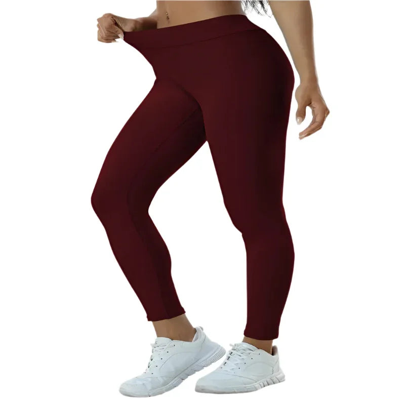 Women's Yoga Pants High Waist Lift High Elastic Tight Fitness Trousers Leggings