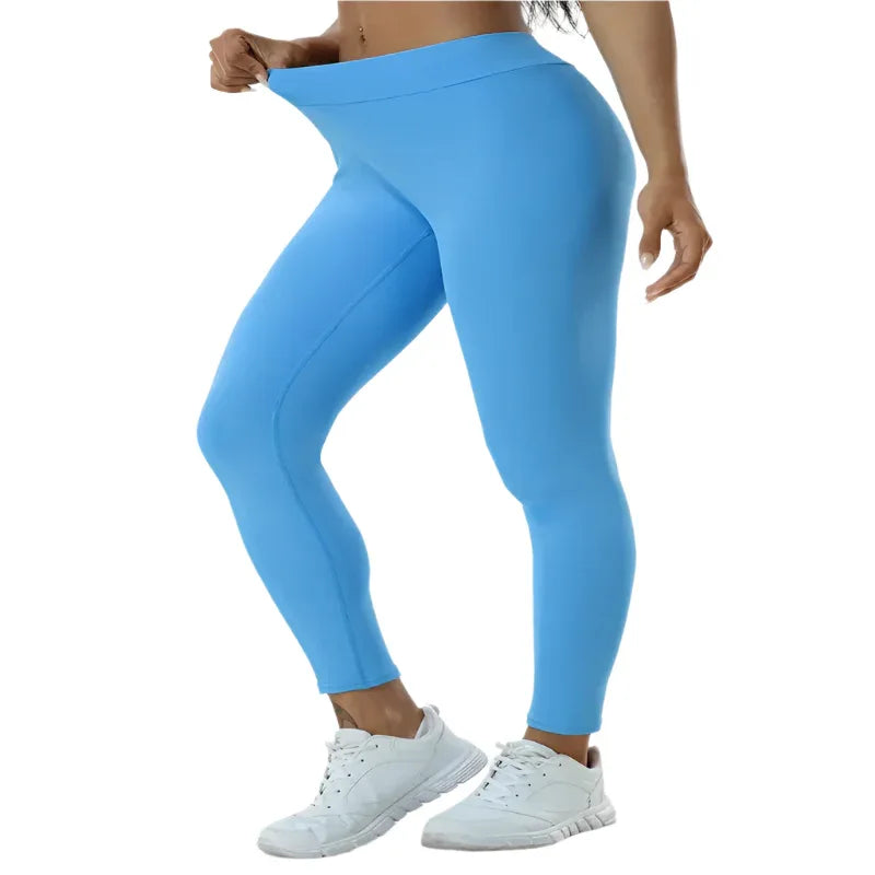 Women's Yoga Pants High Waist Lift High Elastic Tight Fitness Trousers Leggings