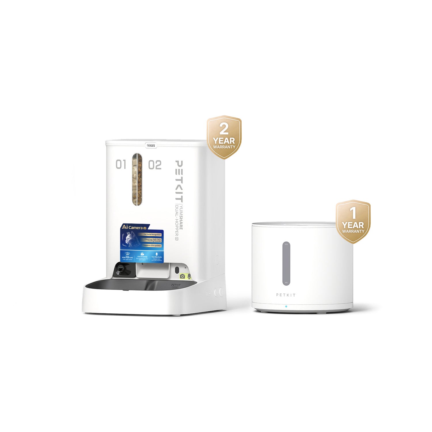 YumShare Dual-Hopper 2 & EverSweet Fountain
