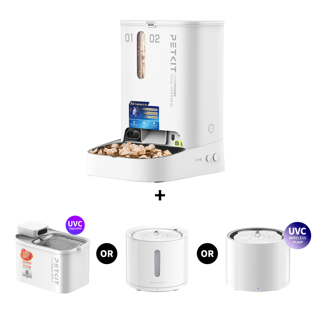 YumShare Dual-Hopper 2 & EverSweet Fountain