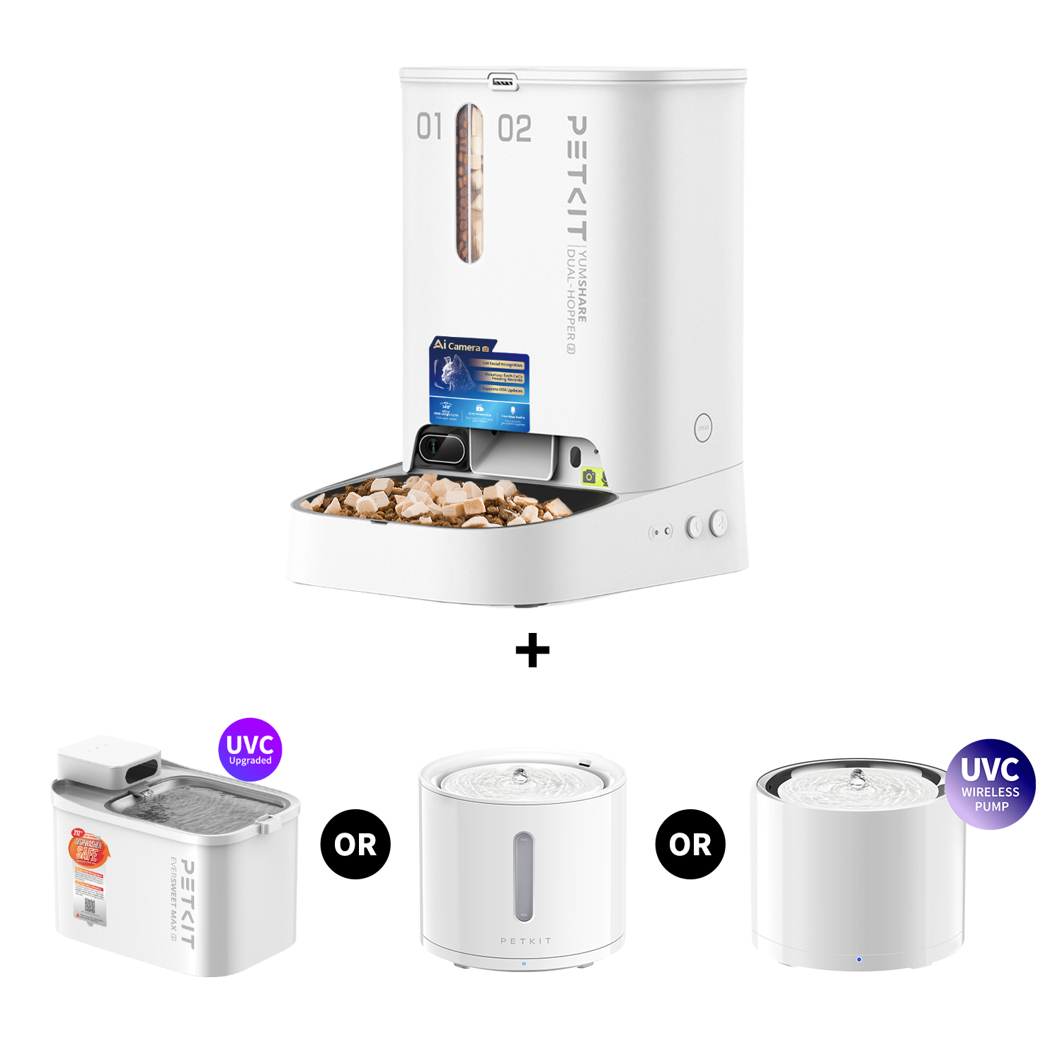 YumShare Dual-Hopper 2 & EverSweet Fountain